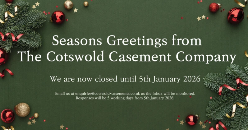 Seasons Greetings from The Cotswold Casement Company